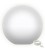 Светодиодный светильник шар 120 см Moonball D120 белый