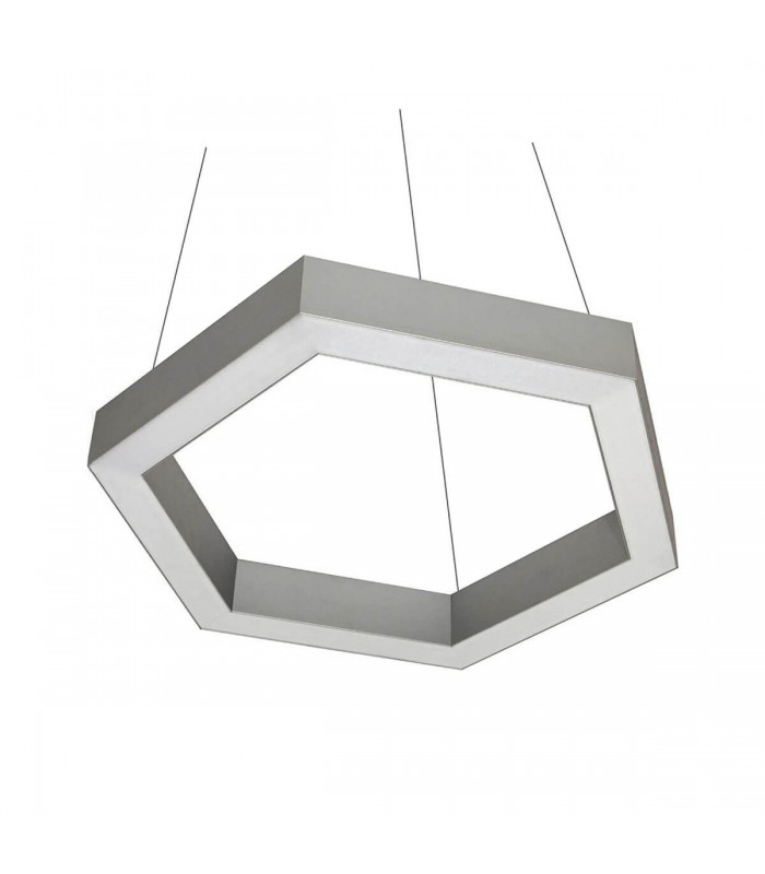 Светодиодный светильник из профиля LS.5070 серебряный