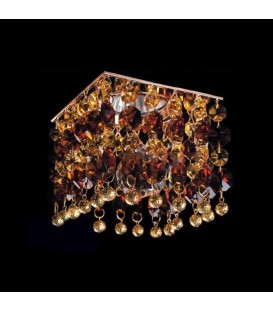 Точечный светильник с хрусталём Totci 625-2021-G золото