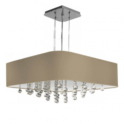 Подвесной светильник с абажуром Baruss Kvadro BS303/5H-500x500